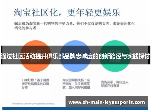 通过社区活动提升俱乐部品牌忠诚度的创新路径与实践探讨
